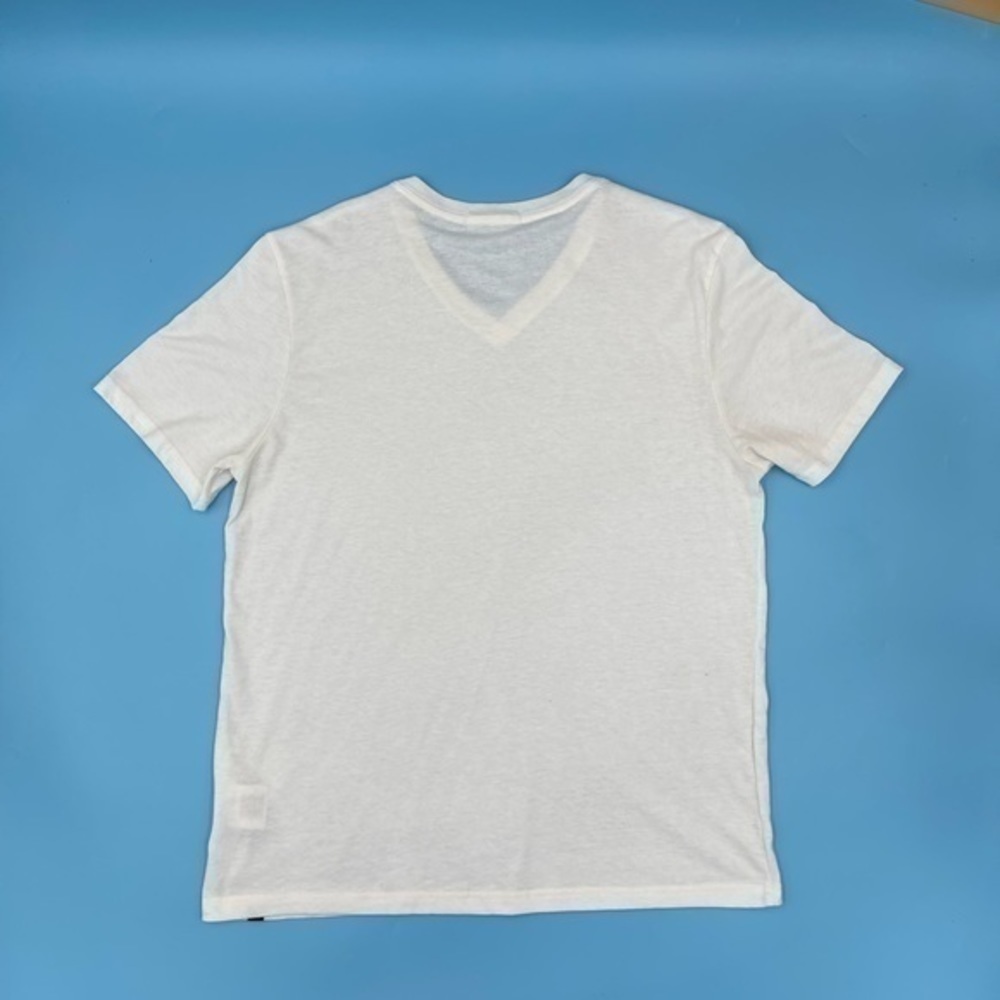 Threads 4 Thoughts V-Neck White Tee - Picture 2 of 3